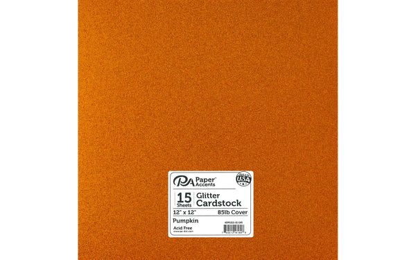 American Crafts Glitter Cardstock 12x12