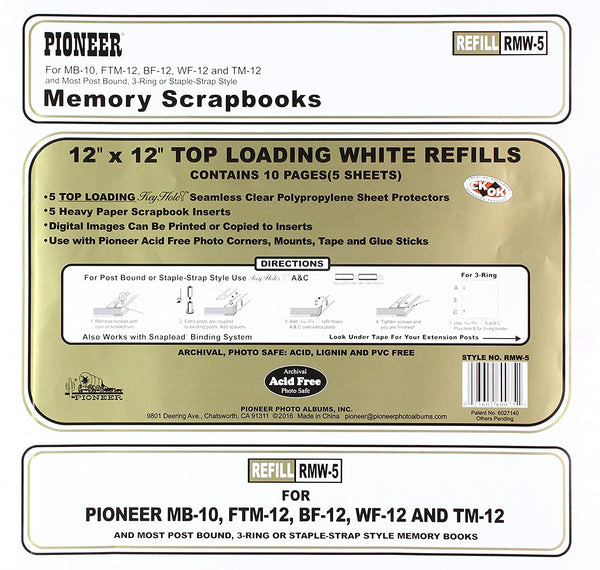 Pioneer Page Refills