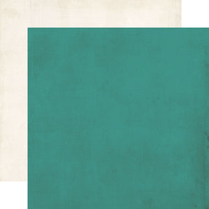 Simple Vintage Garden District Turquoise Ivory
