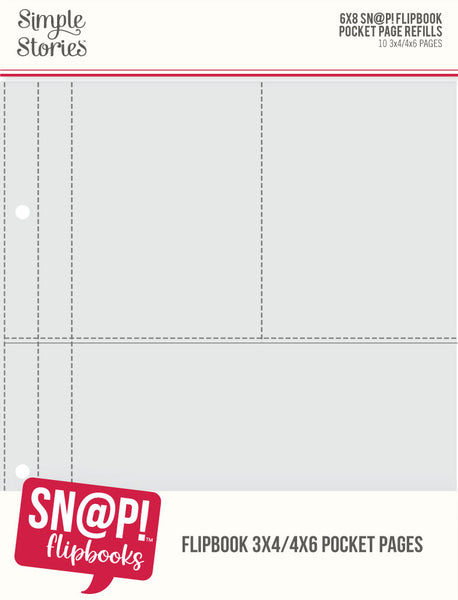 SN@P! Flipbook Pocket Page Refills