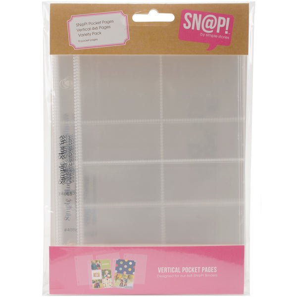 SN@P! Binder Pocket Pages Refills