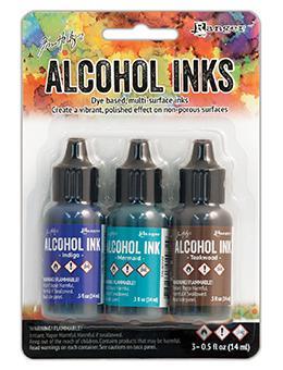 Alcohol Ink Set of 3 .5 oz
