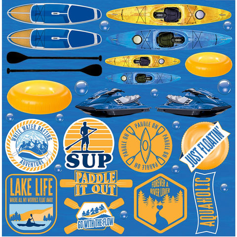 Watersports Collection Stickers