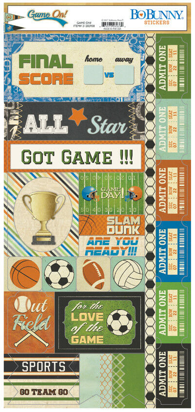 Game On Sports Stickers
