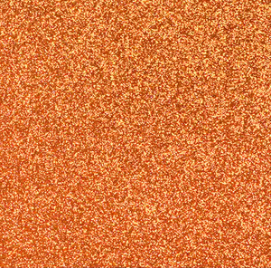 Orange Glitter Paper